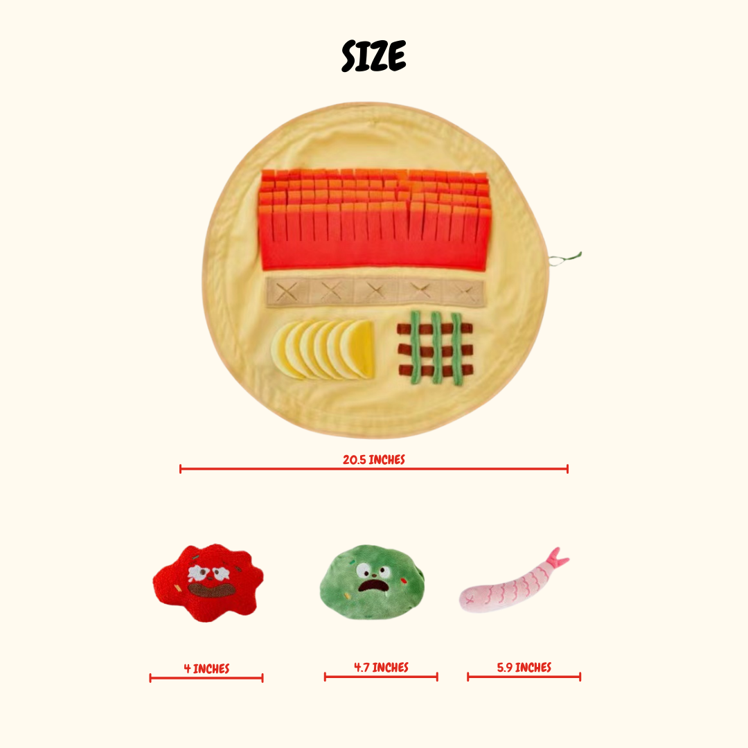 Dumpling Festival Party Kit - Snuffle Mat Pack